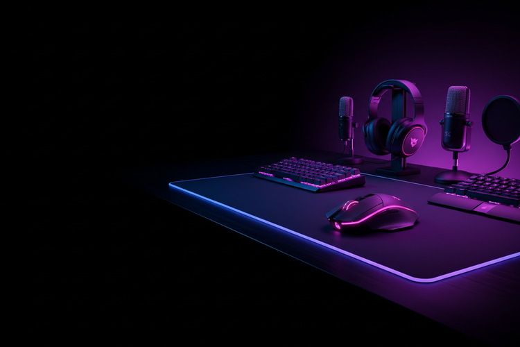 Mouse + Desk Mat Banner
