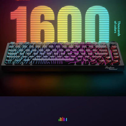 PBT Gradient Tri-Mode Mechanical Keyboard