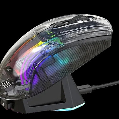 X2 Pro Tri-Mode RGB Transparent  Mouse