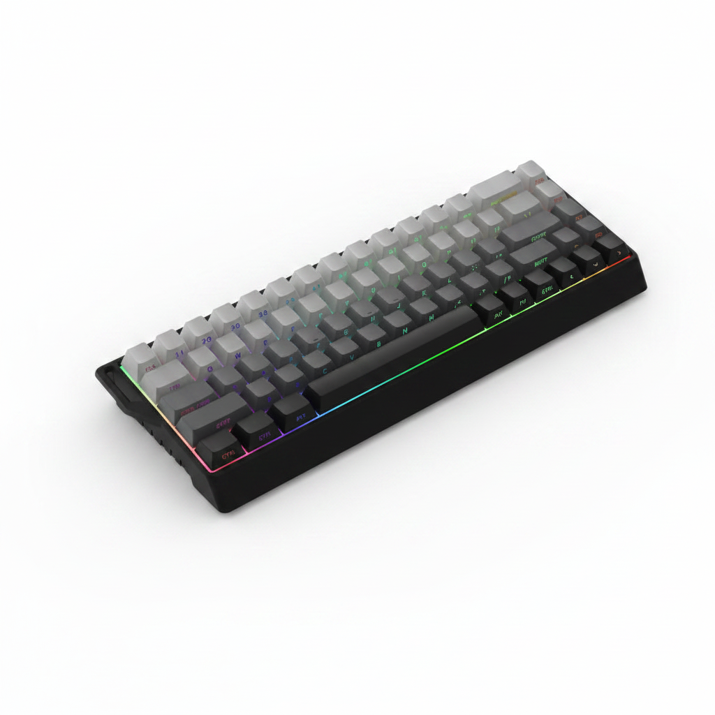 Side-Engraved Wired Mechanical Keyboard