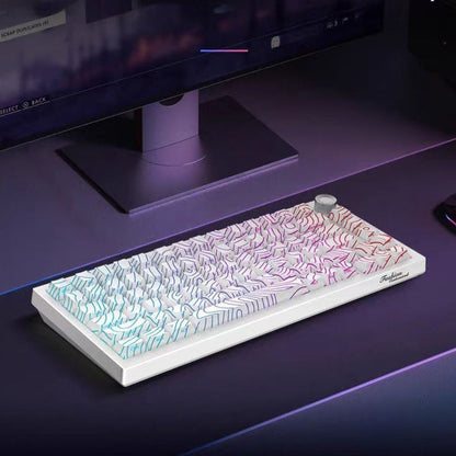 PBT Gradient Tri-Mode Mechanical Keyboard