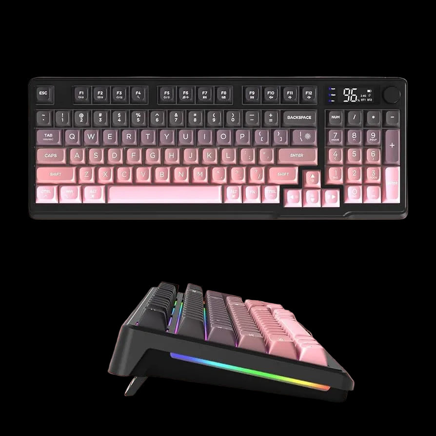 GradientFlow Dual-Mode Wireless Keyboard