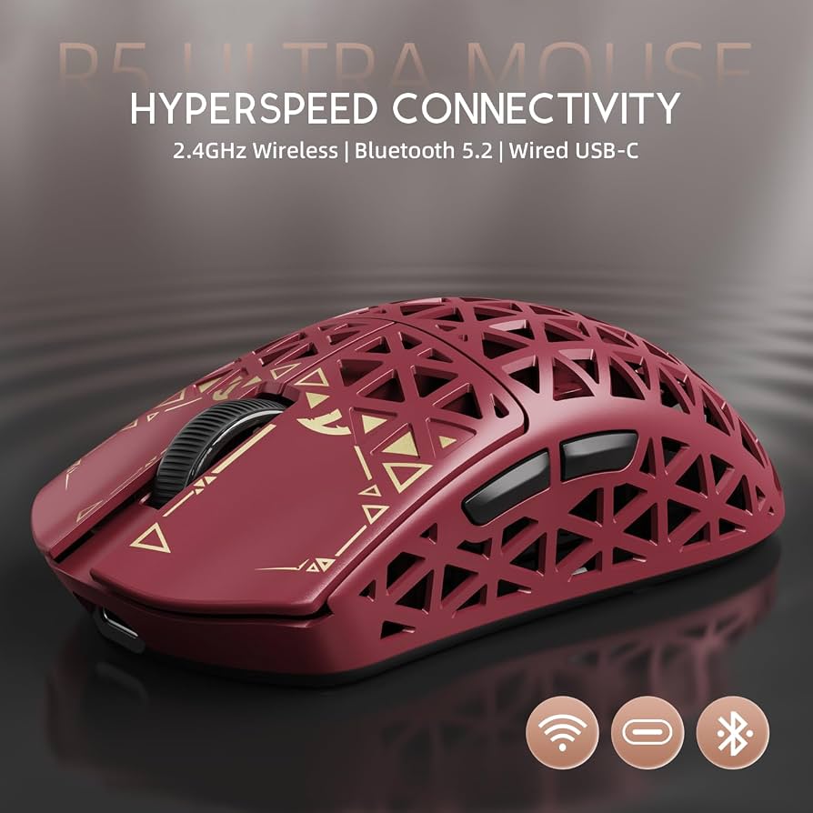 R5 Ultra Carbon Fiber Gaming Mouse