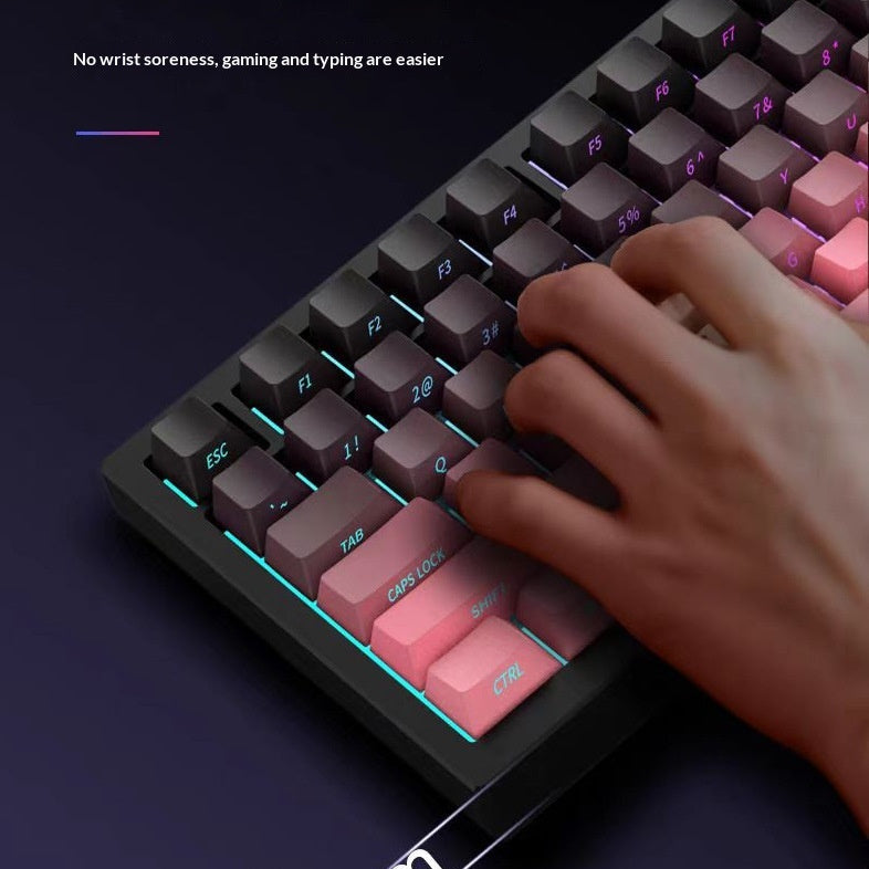 PBT Gradient Tri-Mode Mechanical Keyboard