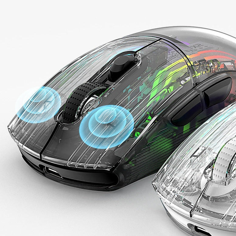 X2 Pro Tri-Mode RGB Transparent  Mouse