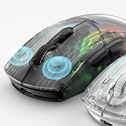 X2 Pro Tri-Mode RGB Transparent  Mouse
