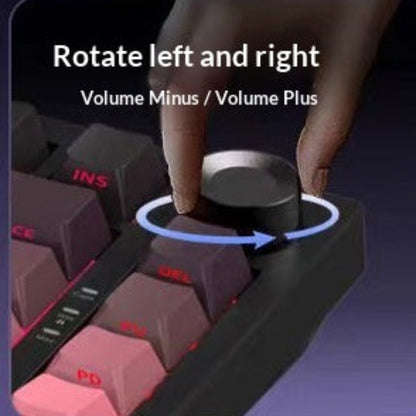PBT Gradient Tri-Mode Mechanical Keyboard