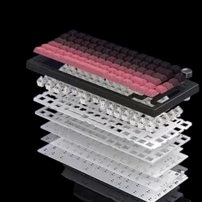 PBT Gradient Tri-Mode Mechanical Keyboard