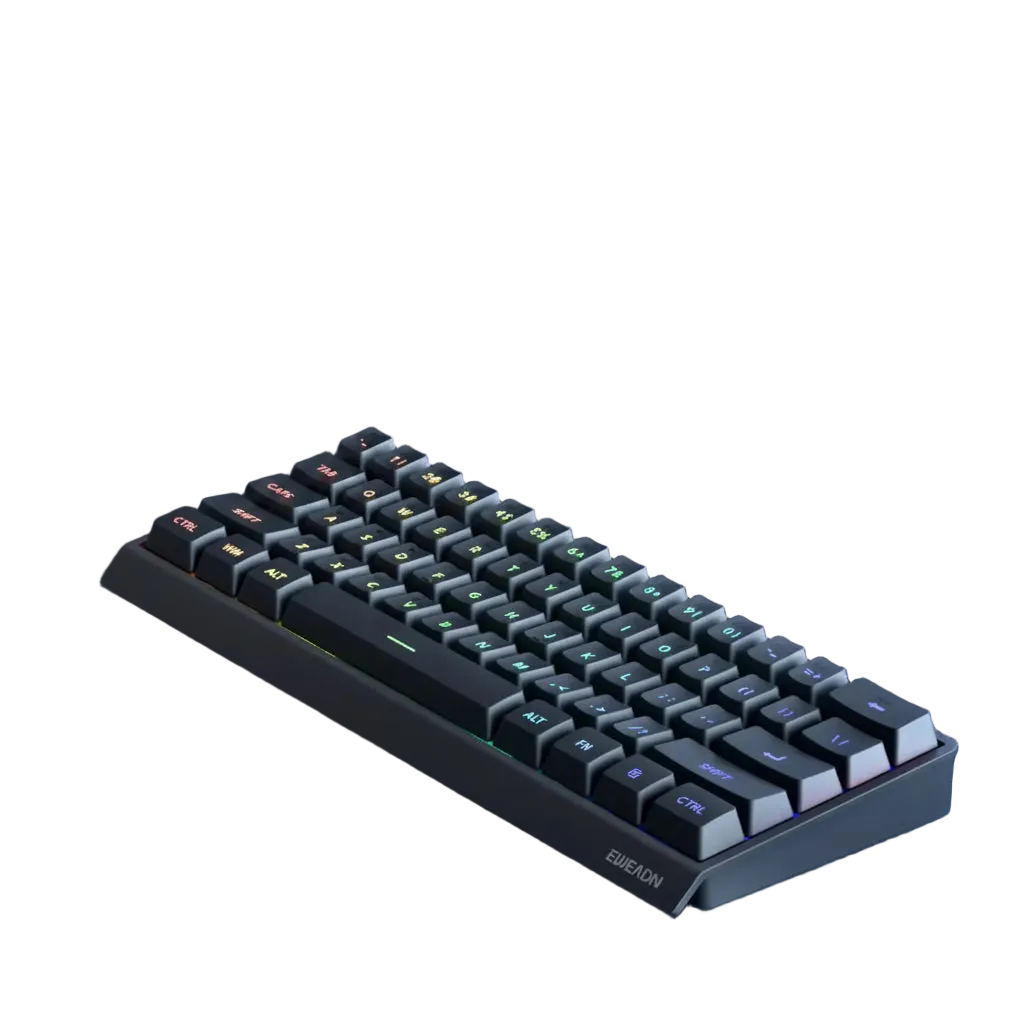 SideGlow Tri-Mode Wireless Keyboard