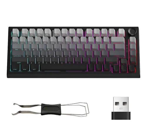 PBT Gradient Tri-Mode Mechanical Keyboard