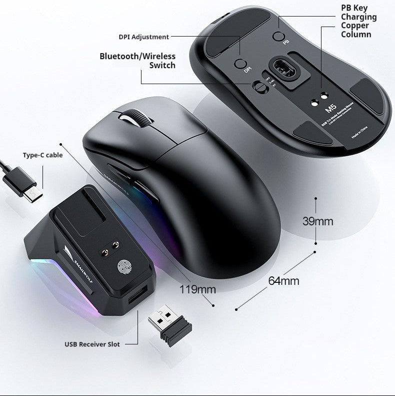 M5 Tri-Mode Gaming Mouse