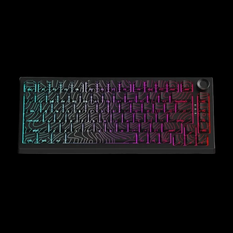 PBT Gradient Tri-Mode Mechanical Keyboard
