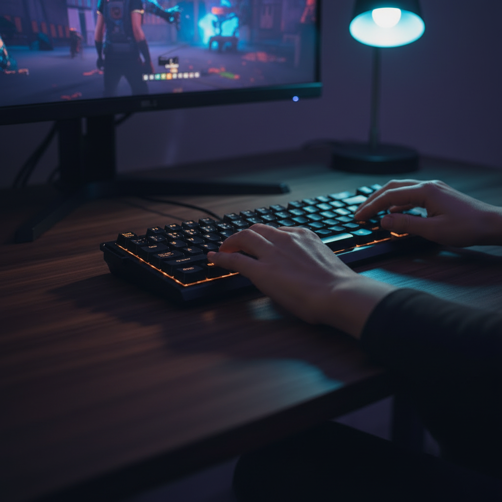 Black Amber — Walnut Gaming Room