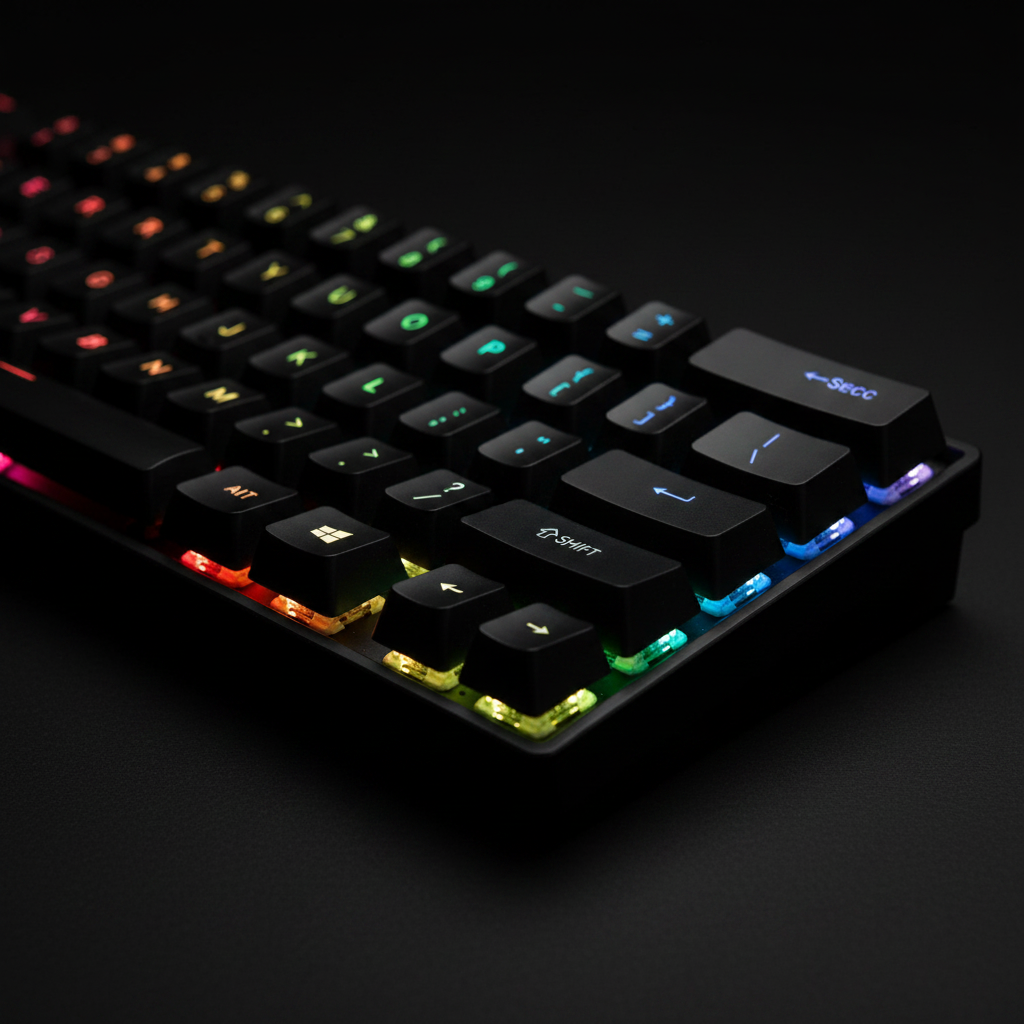 Black RGB - Macro Close-up