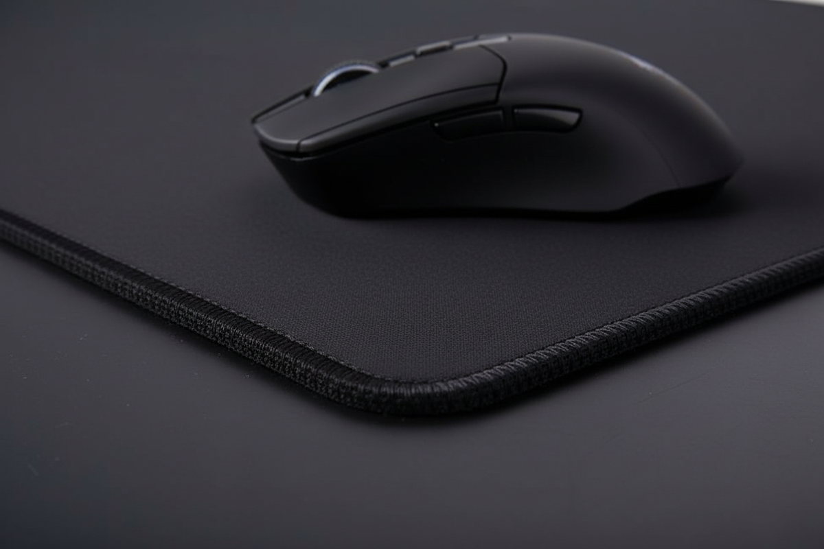Black — Stitched Edge Close-Up