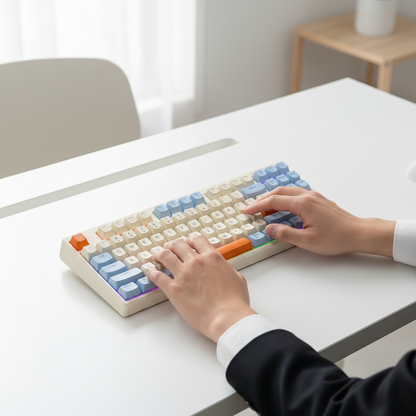 Blueberry - Hands Typing