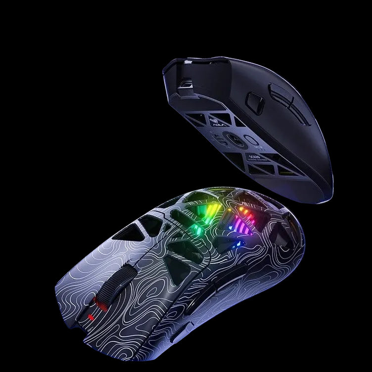 Topographic Honeycomb Tri-Mode Gaming Mouse