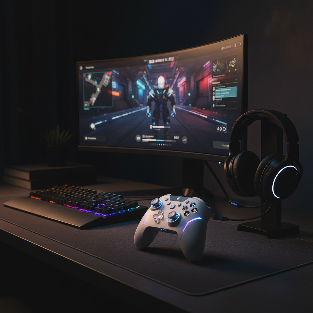 ElitePlay Desk Setup