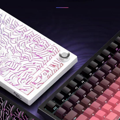 PBT Gradient Tri-Mode Mechanical Keyboard