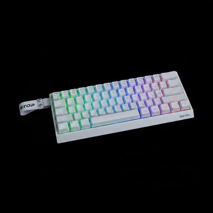 SideGlow Tri-Mode Wireless Keyboard
