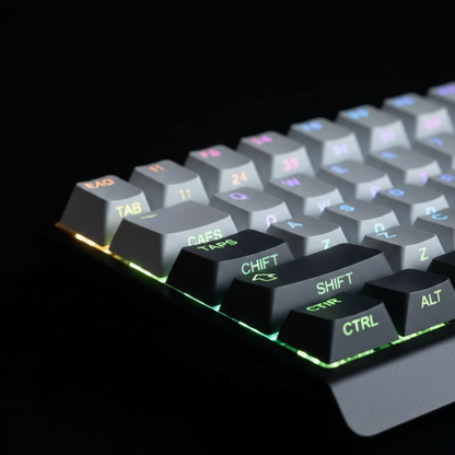 SideGlow Tri-Mode Wireless Keyboard