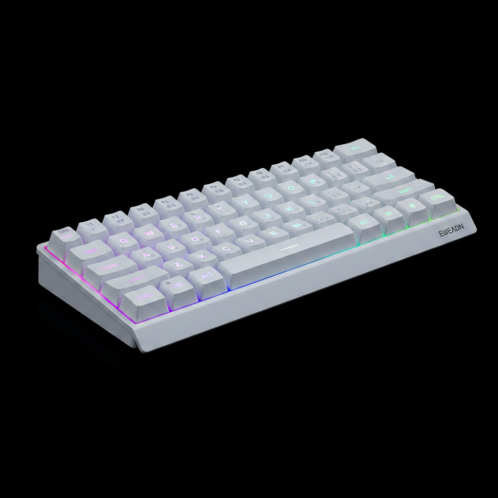SideGlow Tri-Mode Wireless Keyboard