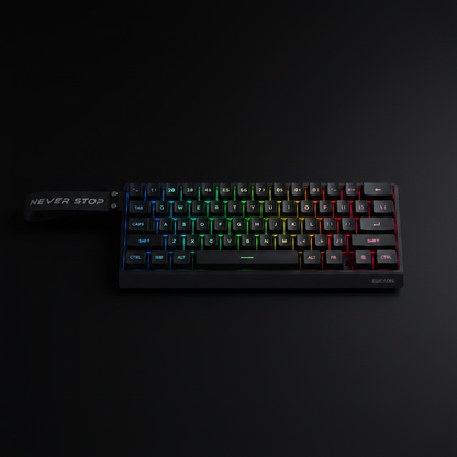 SideGlow Tri-Mode Wireless Keyboard