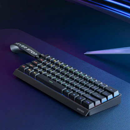 SideGlow Tri-Mode Wireless Keyboard