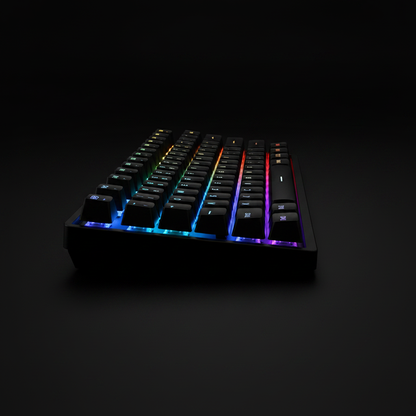 SideGlow Tri-Mode Wireless Keyboard