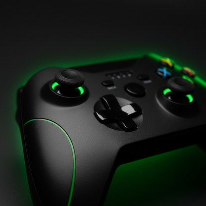 Green Accent Macro