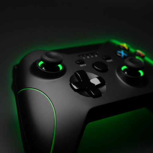 Green Accent Macro