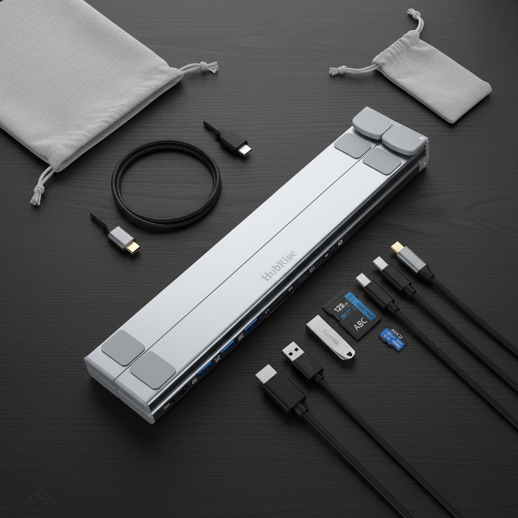 HubRise 8-in-1 Flat Lay