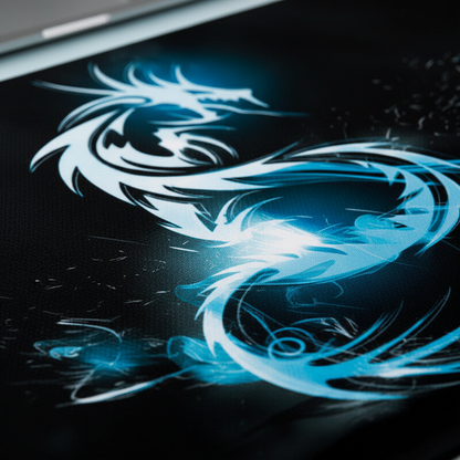 Neon Dragon Detail