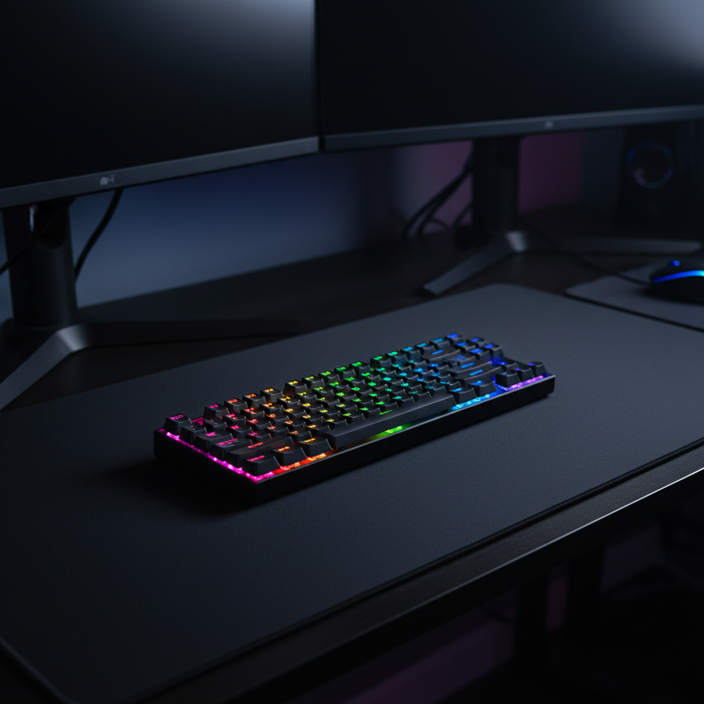 Pro Black RGB - Desk Setup