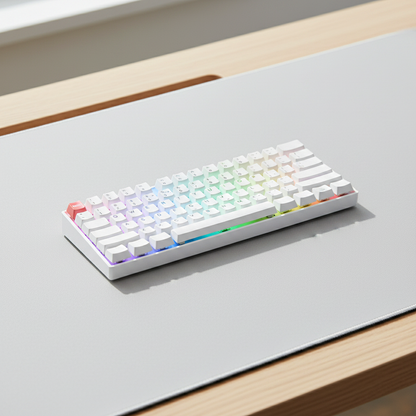 Pro White - Desk Setup