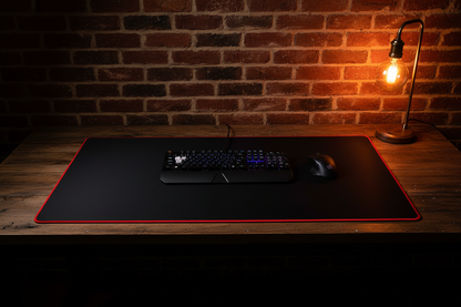 Red — Brick Wall Amber Lamp