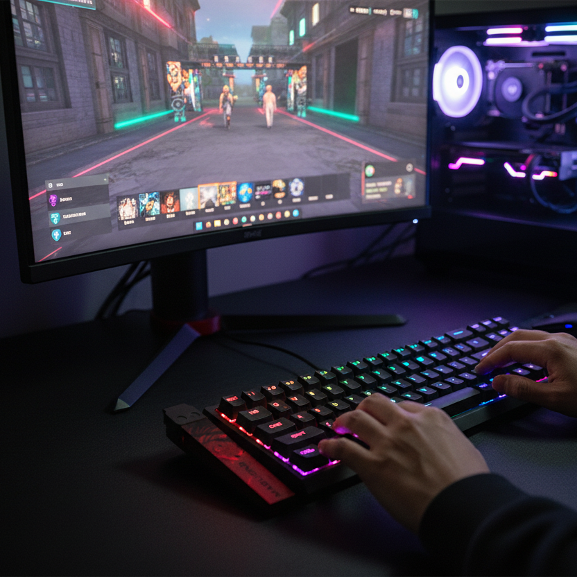 RGB Gaming Session