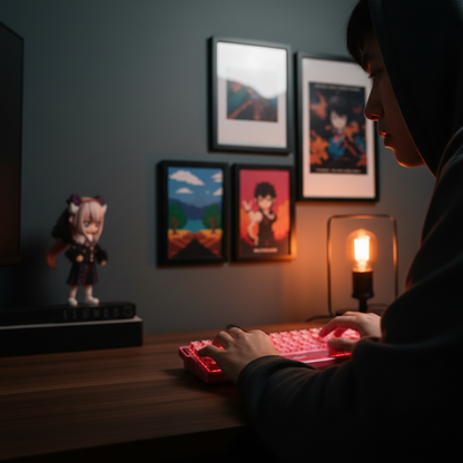 Rose Red — Evening Lamp Room