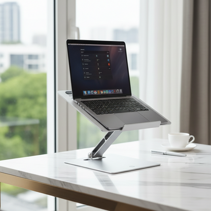 Silver — Marble Desk