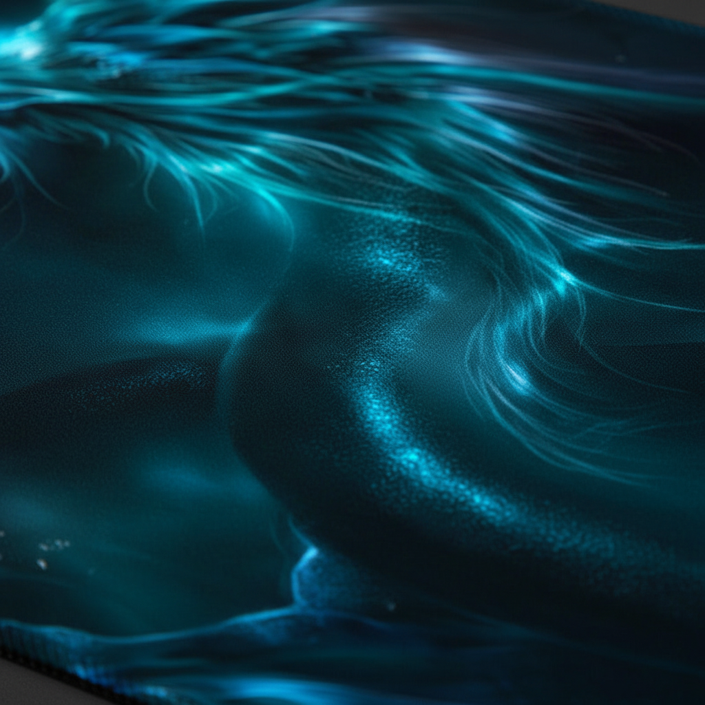 Teal Dragon Detail