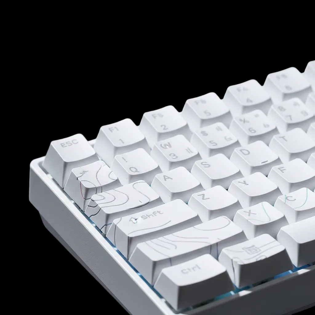 White Contour - Macro