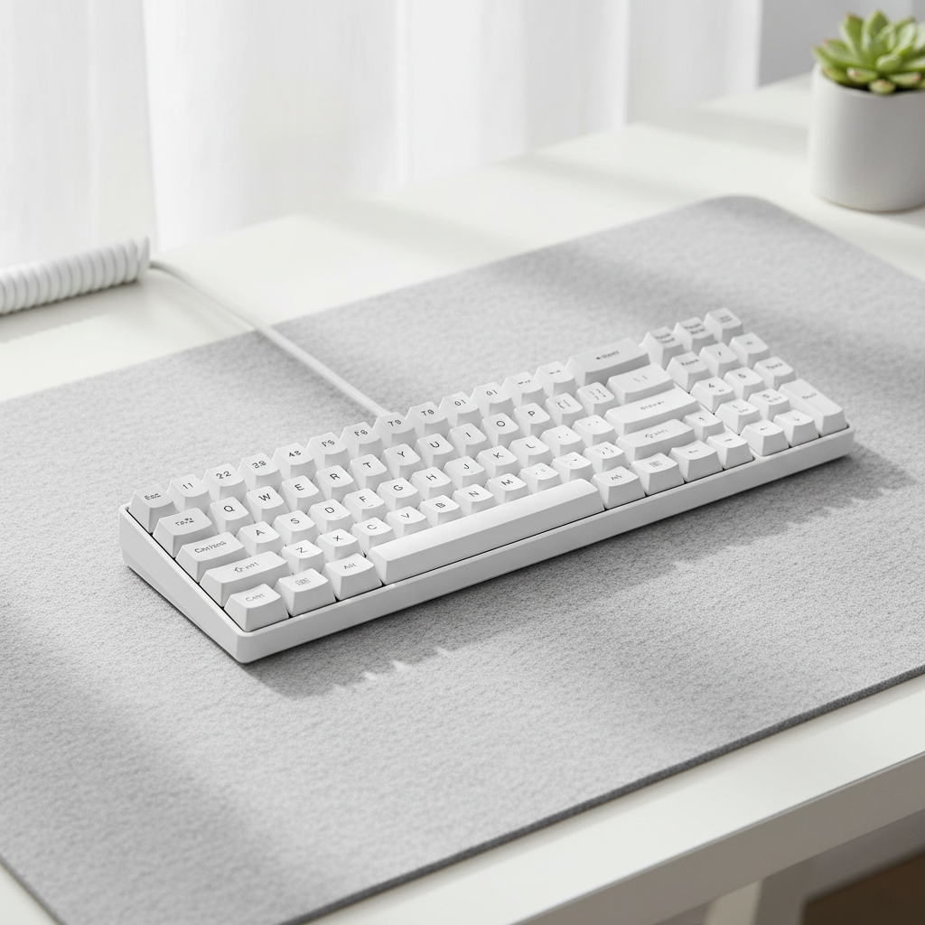 White - Desk Setup