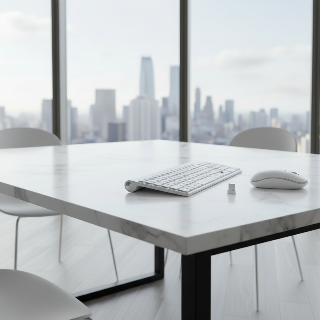 White — Marble City View